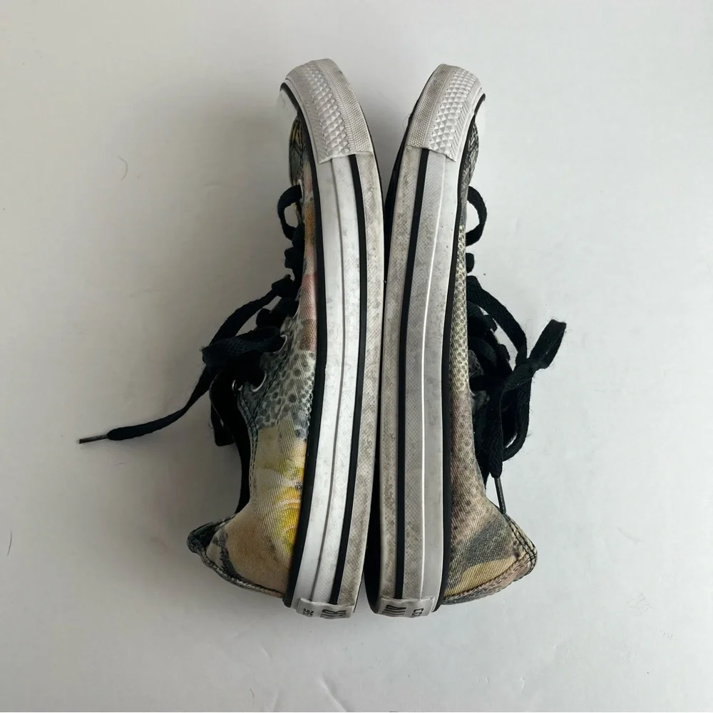 Converse All Star Digital Rose Multicolor Low-Top Sneakers Women’s Sz 8 Boho